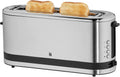 WMF Grille-pain, réglable, acier inoxydable, 7 Niveaux, 900 W, 7 Niveaux de Brunissage, 900W, 4 Fonctions, 1 Fente Extra Longue, 0414120011