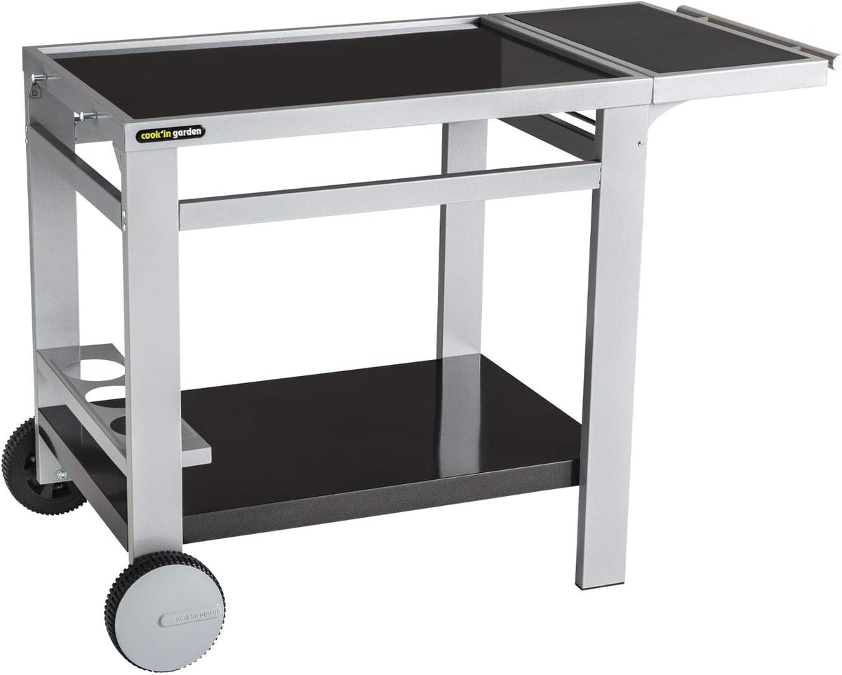 Barbecue, Media L Acier, Desserte Extérieur, 80 cm, Cook'in garden, 80 × 55cm, 80, 5cm, 11cm, 56cm, 16, 8kg, 14, 6kg, 50kg, 25kg, encastrable