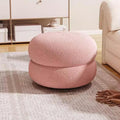 Ottoman, Siège rembourré doux et repose-pieds à 2 niveaux pour salon et chambre à coucher, chaise de coiffeuse en cachemire