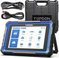 TOPDON Outil diagnostics pour système de moteur OBD-II, 8 pouces, 6000 mAh, 32+ Services de Réinitialisation, 2 Ans de mises à Jour gratuites
