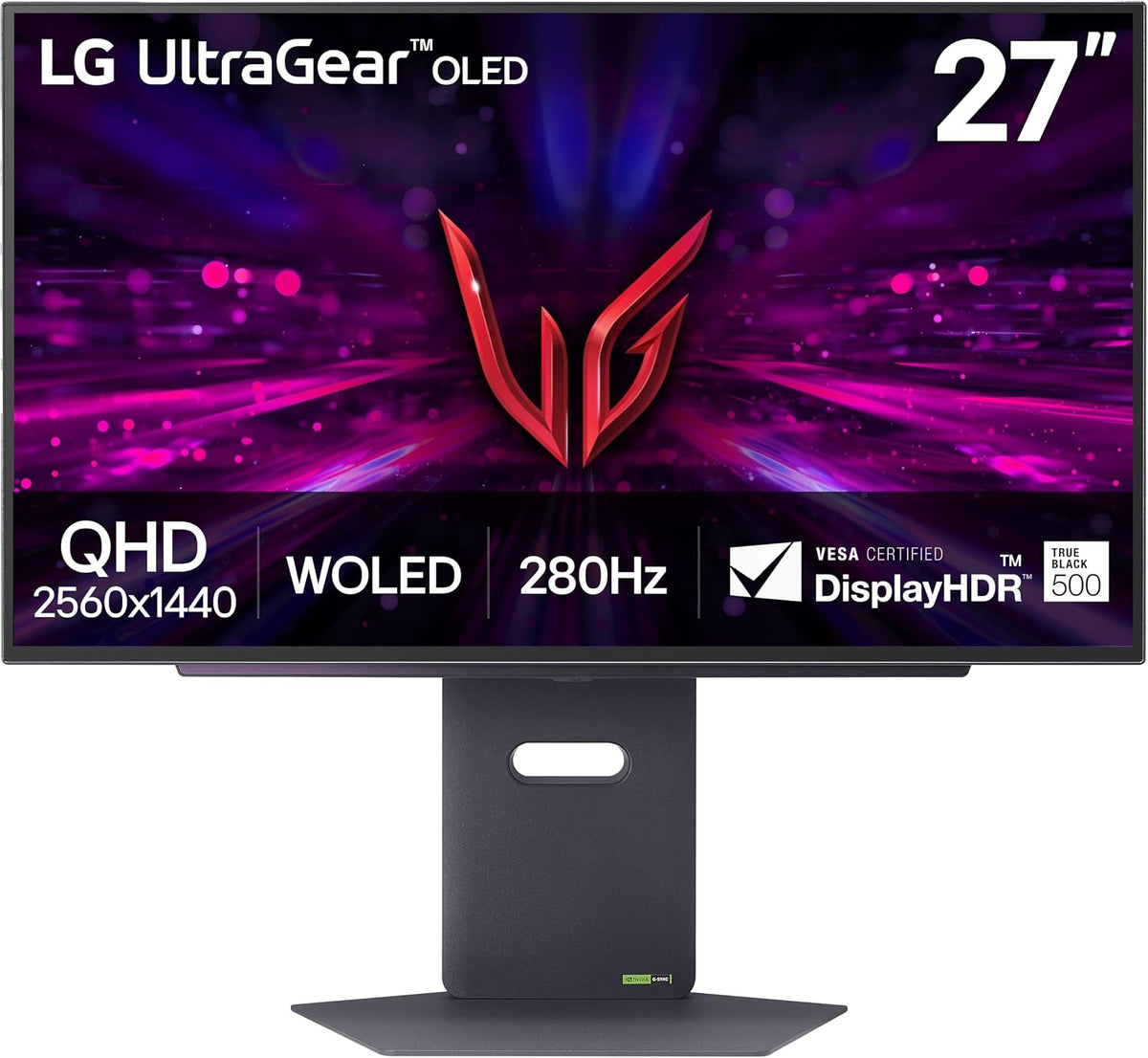 Écran PC, 27GX700A-B DCI-P3, LG, 280 Hz, 27GX700A-B Ultragear QHD, 0, 03 ms, VESA DisplayHDR TrueBlack500, jusqu'à DCI-P3 99, 5%, HDMI 2.1