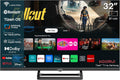 Téléviseur KOORUI K32Q1H-T8M, Wi-Fi, 32 Pouces, 80 cm, 100 × 100 mm, 2026, Bluetooth, Tizen, Google TV, Propulsé par Tizen