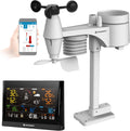 Station météo et baromètre, Wi-Fi, 202 × 138 × 38 mm, BRESSER, 343, 5 × 393, 5 × 136 mm, 5, 7 pouces, 14, 5 cm
