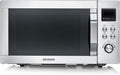 Four micro-ondes, acier inoxydable, Micro-onde avec 10 niveaux de puissance, Severin, 25 L, 48, 5 × 47, 5 × 28 cm, 4-en-1, 10 programmes, 230°C