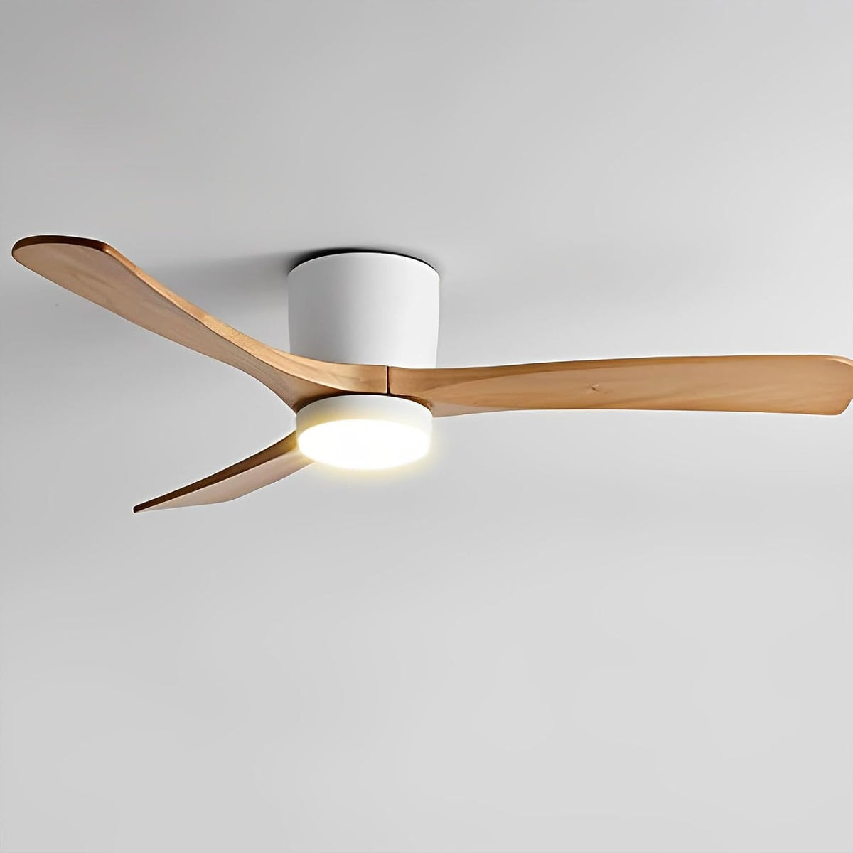 Ventilateur de plafond IBalody, télécommande, 6 vitesse, 30 dB, 12W, éclairage LED, réglable