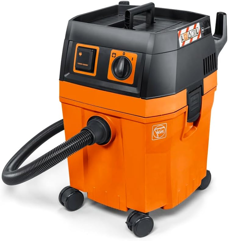Aspirateur eau et poussière FEIN, réglable, 35 L, 1 380 W, 4 320 l, 32 l, 35 mm, Dustex 35 L