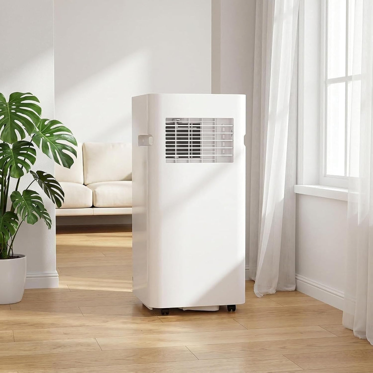 Climatiseur ZJUNLI 35m2, télécommande, 12000 BTU, Kit Fenêtre pour Pièces 35m2, 7000 Btu, Minuterie 24H, portable, Fonction Déshumidificateur