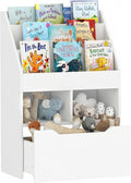HOMCOM Bibliothèque, 90 cm, 3 Étagères, 60L, 29, 9l