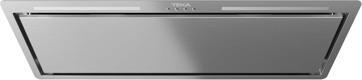 Teka GFL87760EOS Hotte aspirante, GFL87760EOS Hotte de cuisine intégrée sous armoire 80 cm Inox Argenté, éclairage LED, 242 m3/h